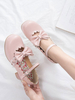 Sweet Lolita Footwear Rosa Schleifen Leder Chunky Heel Lolita Pumps