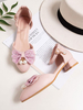 Sweet Lolita Footwear Schleifen Round Toe Leder Lolita Pump Schuhe
