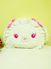 Sweet Lolita Handtasche Bunny Ruffle Bow Plüsch Weiß Lolita Cross Body Bag