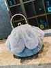 Sweet Lolita Handtasche Light Grey Long Plush Schultertasche Lolita Zubehör