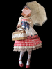 Sweet Lolita JSK Kleid Infanta Fruit Pattern Lolita Jumper Röcke