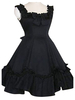 Sweet Lolita JSK Kleid Rüschen Schwarz Lolita Jumper Röcke