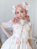 Sweet Lolita JSK Kleid Summer Lemon Print Bögen Lolita Jumper Röcke