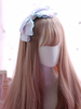 Sweet Lolita Kopfschmuck Spitze Perlenschleife Satin Lolita Haarschmuck