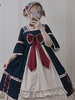 Sweet Lolita One Piece Dress Schleifen schnüren sich oben Lolita One Piece Dresses