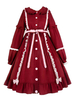 Sweet Lolita OP Dress Rüschenschleife Rüschen Lolita One Piece Dresses