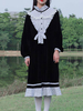 Sweet Lolita OP Dress Schwarze Lolita One Piece Kleider mit Rüschen
