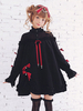 Sweet Lolita OP Kleid Der Blazing Star Bow Rüschen Plissee Black Lolita One Piece Dress