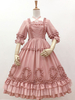 Sweet Lolita OP-Kleid Kreuz vorne Halbarm Lolita One Piece Kleider