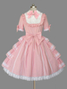 Sweet Lolita OP Kleid Rüschen Lace Bow Lolita One Piece Kleider