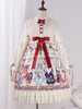 Sweet Lolita OP Kleid Showa Bunny Bedruckte Schleifen Lolita One Piece Dresses