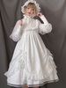 Sweet Lolita OP-Kleid-Weiß Rüschen Gigot Sleeve Lolita One Piece Kleider