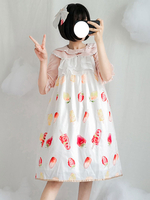 Sweet Lolita Outfit - Rüschenoberteil mit Rüschenmuster Lolita JSK mit Bluse