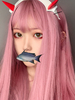 Sweet Lolita Perücken Lange Soft Pink Lolita Haar-Perücken