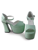 Sweet Lolita Sandalen High Square Heels