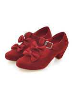 Sweet Lolita Schuhe Bögen Prism Heel Lolita Pumps