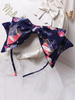Sweet Lolita Stirnband KC Showa Bunny Bows bedruckt Lolita Haarschmuck