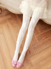 Sweet Lolita Strümpfe Perlenbogen Baumwollfasern Weiße Lolita Strumpfhose