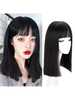 Sweet Lolita Wigs Medium Hitzebeständige Faser Schwarz Lolita Accessoires