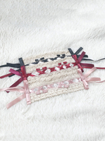 Sweet Lolita Zubehör Pink Lace Polyester Fibre Headwear Bow Sonstiges