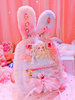 Sweet Pink Lolita Häschen Handtasche Polyester Schleifen Spitze Täglich Lässig Lolita Rucksack