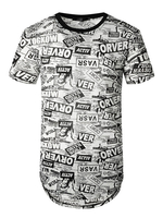 T-Shirt Pop Print Männer Kurzarm T-Shirts