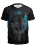 T-Shirts 3D-gedrucktes; schnell trocknendes; kurzärmeliges Herrenoberteil mit Rundhalsausschnitt