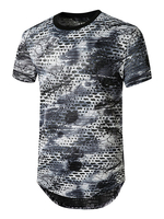 T-Shirts Casual Jewel Neck Kurzarm T-Shirt