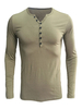 T-Shirts Casual Jewel Neck Long Sleeves