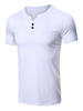 T-Shirts Casual Jewel Neck Oversized Kurzarm
