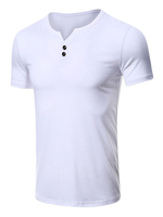 T-Shirts Casual Jewel Neck Oversized Kurzarm