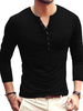T-Shirts Casual Jewel Neck Oversized Long Sleeves