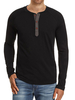 T-Shirts Casual Jewel Neck Oversized Long Sleeves