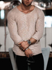 T-shirts Casual Juwel Hals bedruckt lange Ärmel