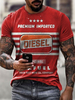 T-shirts Casual Juwel Neck Kurze Ärmeln