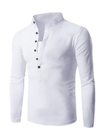 T-Shirts Chic Jewel Neck Langarm