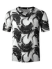 T-Shirts Kurzarm-T-Shirts mit V-Ausschnitt