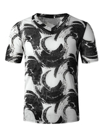 T-Shirts Kurzarm-T-Shirts mit V-Ausschnitt