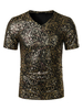 T-Shirts Kurzarm-T-Shirts mit V-Ausschnitt