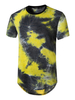 T-Shirts Ombre Casual Jewel Neck Kurzarm T-Shirt
