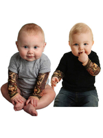 Tattoo Ärmel Kleinkind Onesie Cotton Infant Bodysuit