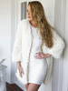 Teddy Jacke Kunstfell Damen Winter Jacke Langarm Kunstfell Teddy Mantel