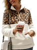 Teddy Jacke Kunstfell Damen Winter Jacke Langarm und Reißverschluss Teddy Mantel