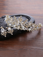 Tiara Perlen für Probe-Dinner in Weiß für Damen