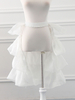 Tüll Lolita Petticoats Bell Shape Rüschen Weißer Lolita Rock