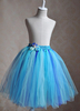 Tüllkleid für Mädchen in Blau