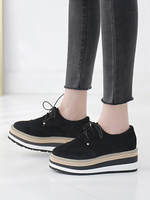 Trendy Oxfords Chic Pointed Toe Wildleder