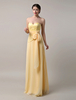 Trägerloses Lace Sweetheart Mieder mit Sash Chiffon Brautjungfer Kleid