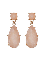 Tropfen Ohrringe Pink Dangle Ohrringe Frauen Schmuck