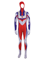 Ultraman Tiga Cosplay Kostüm Roter Lycra Spandex Ganzkörper Tokusatsu Cosplay Overall